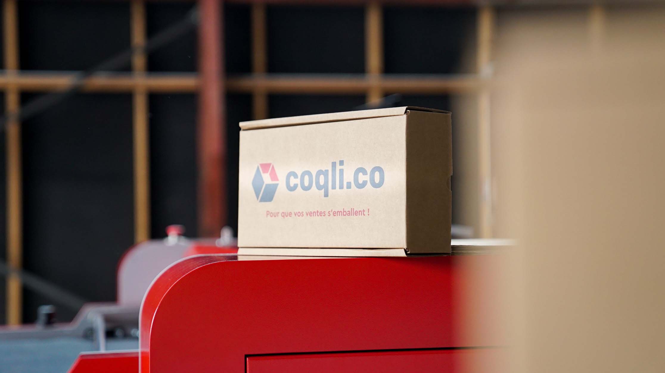quai-alpha-startup-coqli.co Julien Bocquenet emballage carton, Quai Alpha