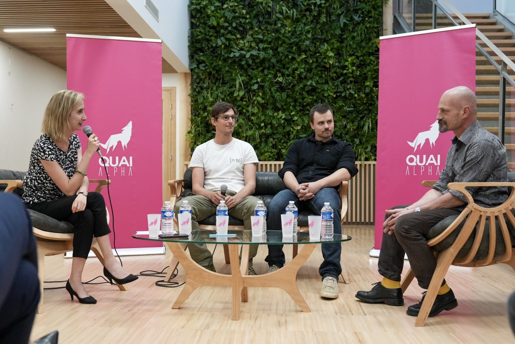 Photo de la conférence Quai Alpha sur l'histoire de In'bô.