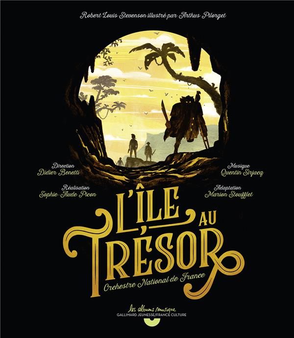 Couverture d'une édition de l'île au tésor de Stevenson